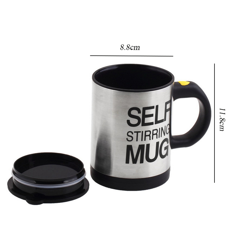 Electric Stirring Coffee Mug, Self Mixing Mug 400ML Stainless Steel Automatic Stirring Mixer Cup Suitable For Coffee, Milk, Cocoa And Other Beverages (navy Blue) P 247116461 - View #6