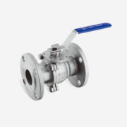 Stainless Steel 2pc Flanged Ball Valves ANSI High Pressure Class150LB
