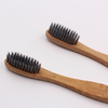 Wave Shape Thick Handle Bamboo Toothbrush