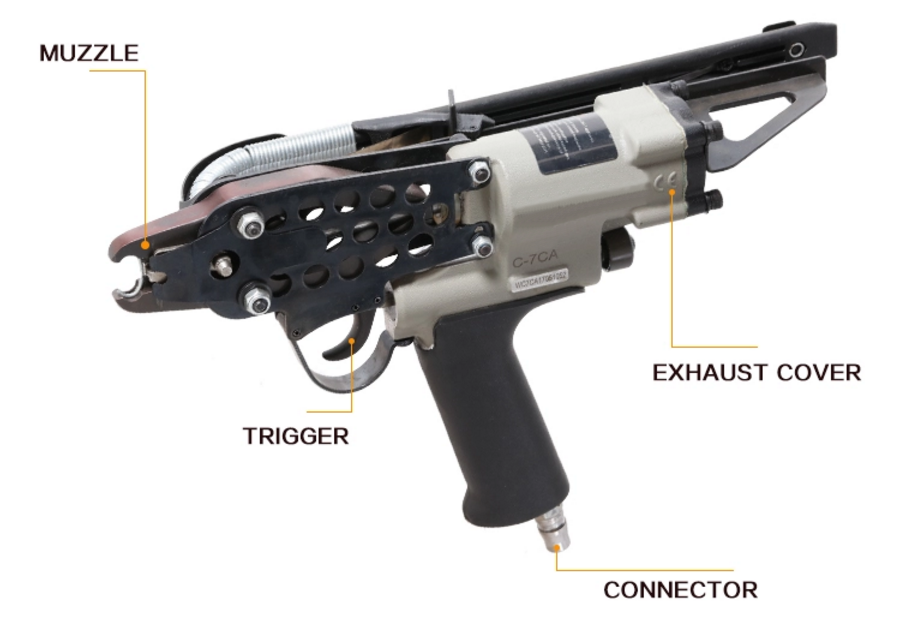 C-7CA52 Hog Ring Gun til tr&aring;dbure