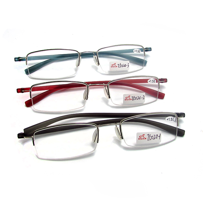 Metal reading glasses