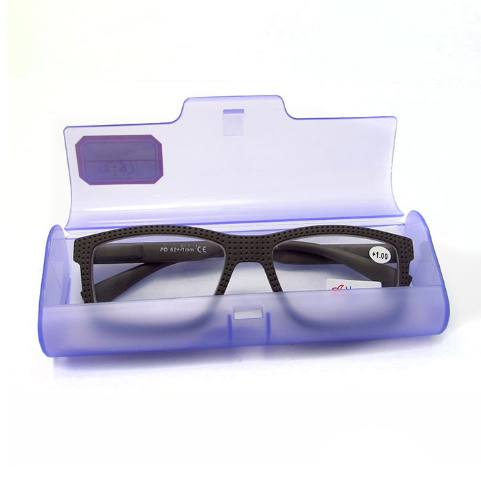 Portable Plastic Glasses Cases Trendy Reading Glasses Boxes Glasses Accessories
