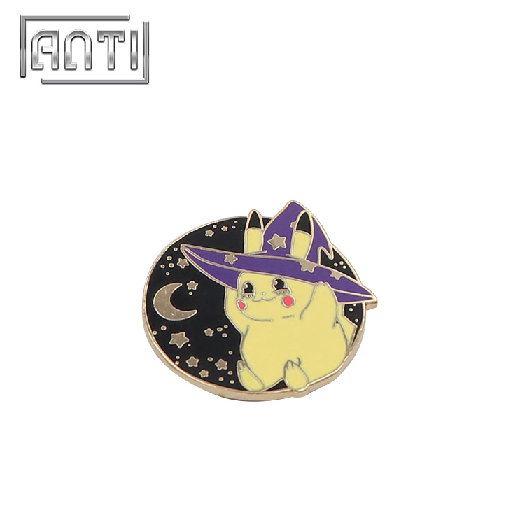 Cartoon Badge Enamel Pins Cute Pikachu Lapel Pin Kid Badge