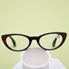 Women Cat Eye Reading Glasses Vintage Reader Fashion Flower Print
