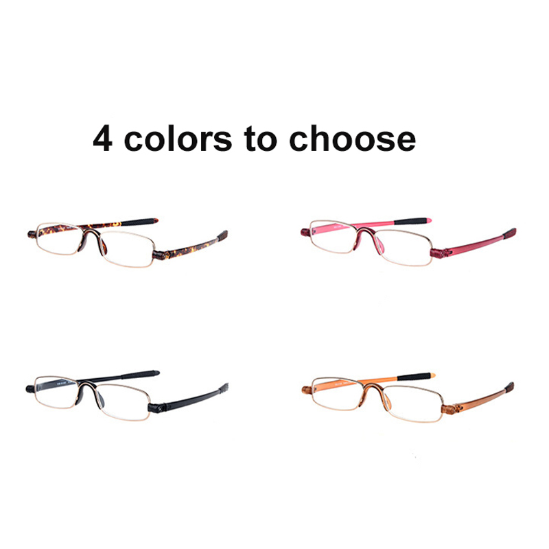 Folding Reading Glasses Mini Pocket Reader Flat Thin