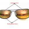 Metal bifocal readers sunglasses