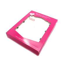 Package with clear pvc window display package box for women