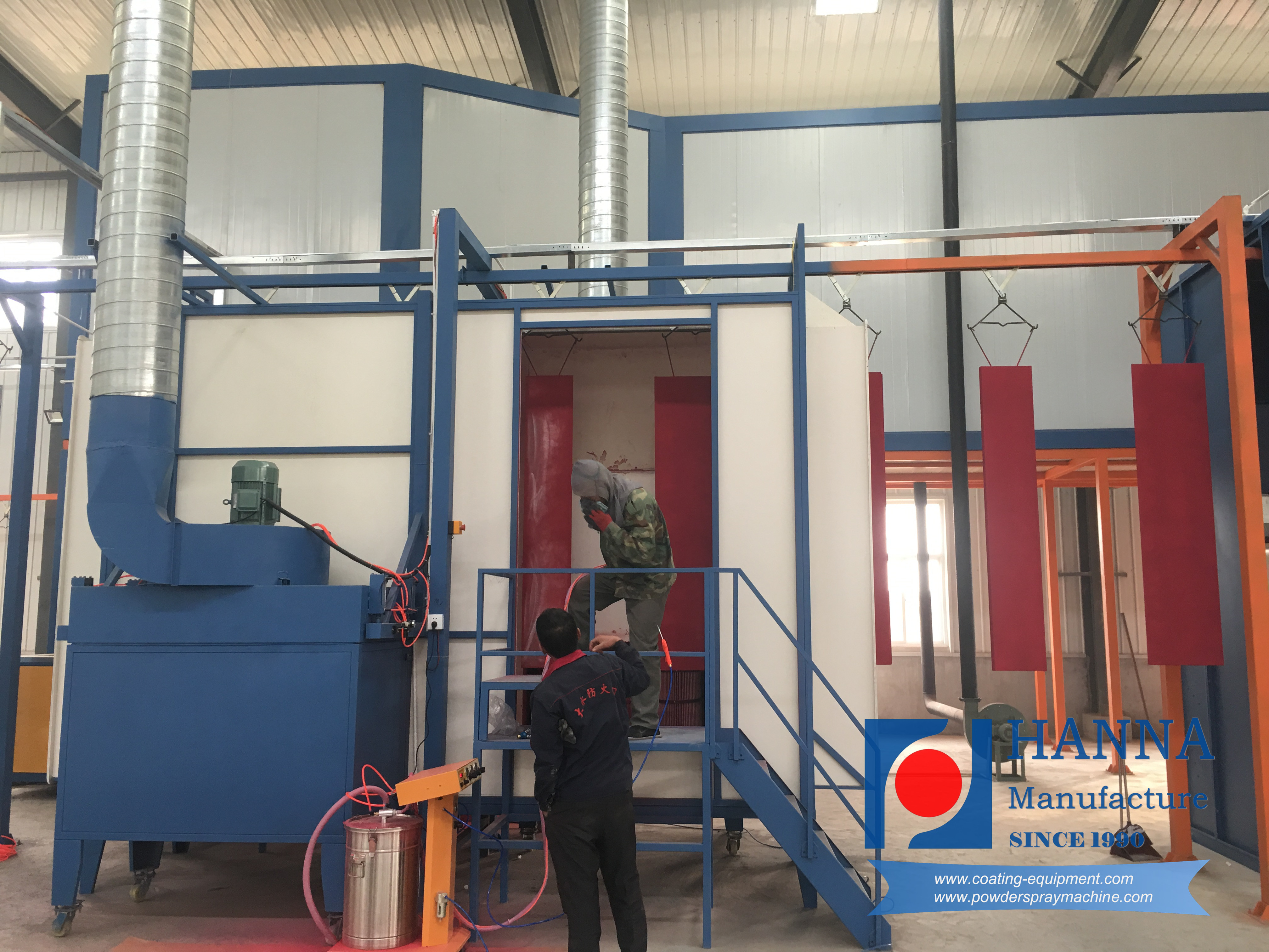 Tricycle & Security Door Powder Coating Line