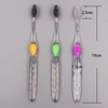 Diamond-Shaped Embossments Adult Toothbrush