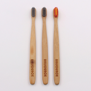 Thick Handle Bamboo Toothbrush