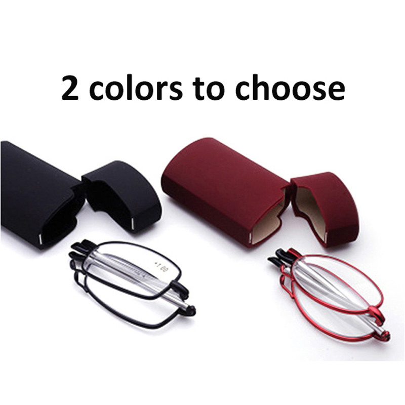 Stainless Reading Glasses Folding For Men For Women Portable