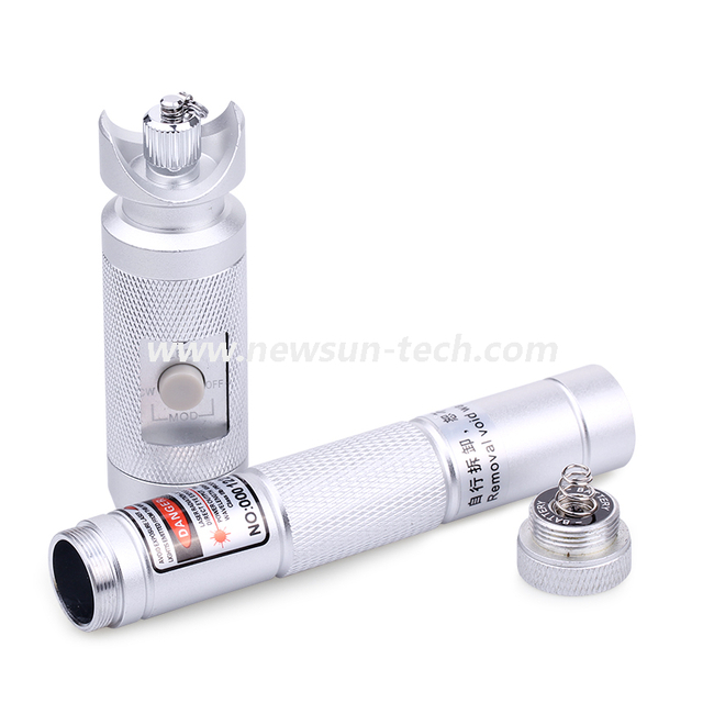 NSVF-M104 Metal Visual Fault Locator for 10mW 20mW 30mW Red Light Source Laser Tester 
