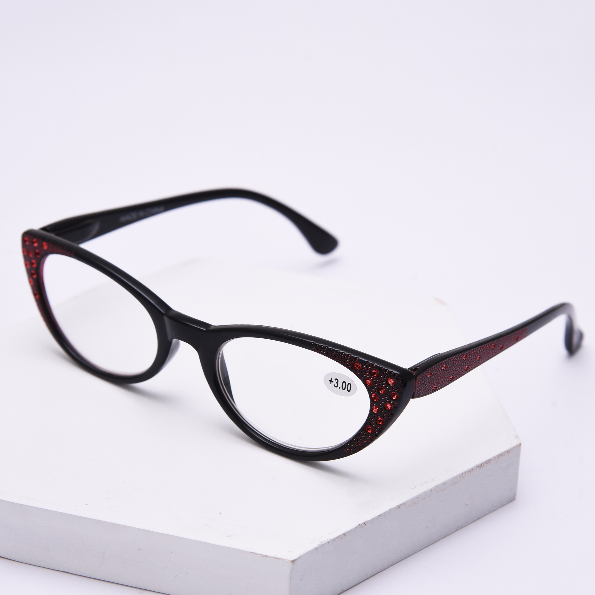 Women Cat Eye Reading Glasses Vintage Reader Fashion Flower Print