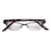Half metal reading glasses