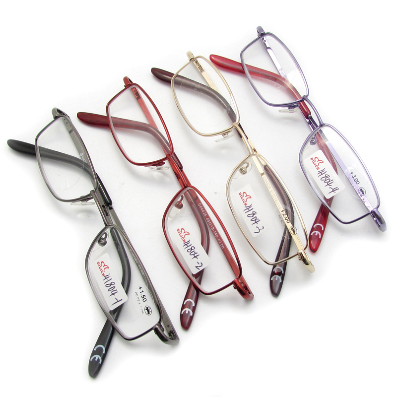 Metal reading glasses