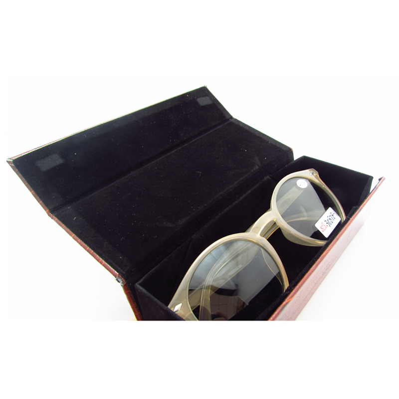 PU readers foldable box reading eyewear case packaging