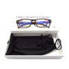 Cardboard drawer type glasses case hard eyeglasses box portable travel glasses accessories