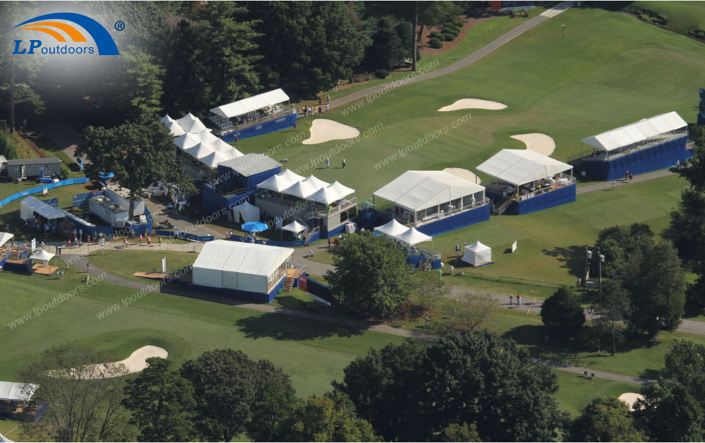 marquee tent for golf sports