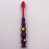 Polka Dots Kids Toothbrush with Suction 