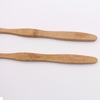 Wave Shape Thick Handle Bamboo Toothbrush