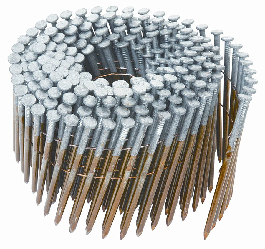 15&deg; HDG Smooth Shank Wire Coil Framing Paku - Pengikat KYA