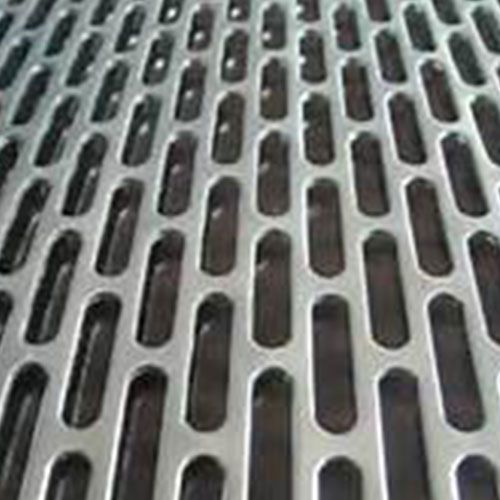 Slotted Hole Perforated Metal Sheet