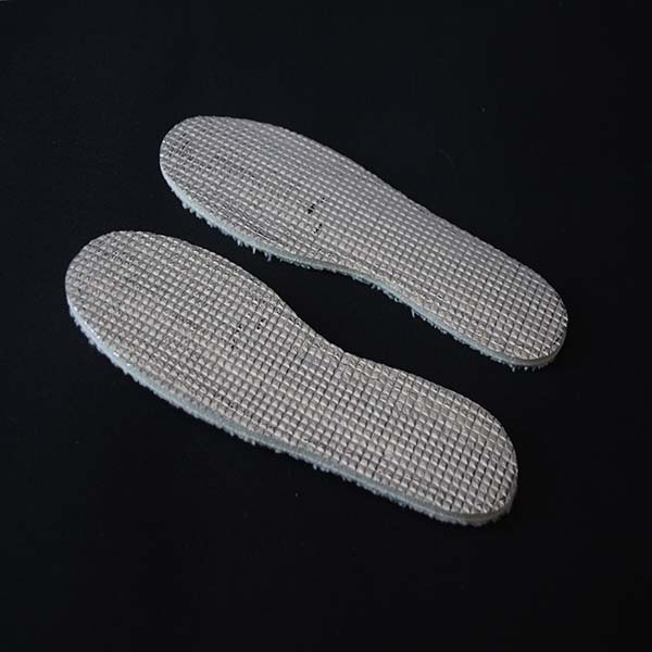 Custom Warm Wool Insole Aluminum Foil Insole for Winter