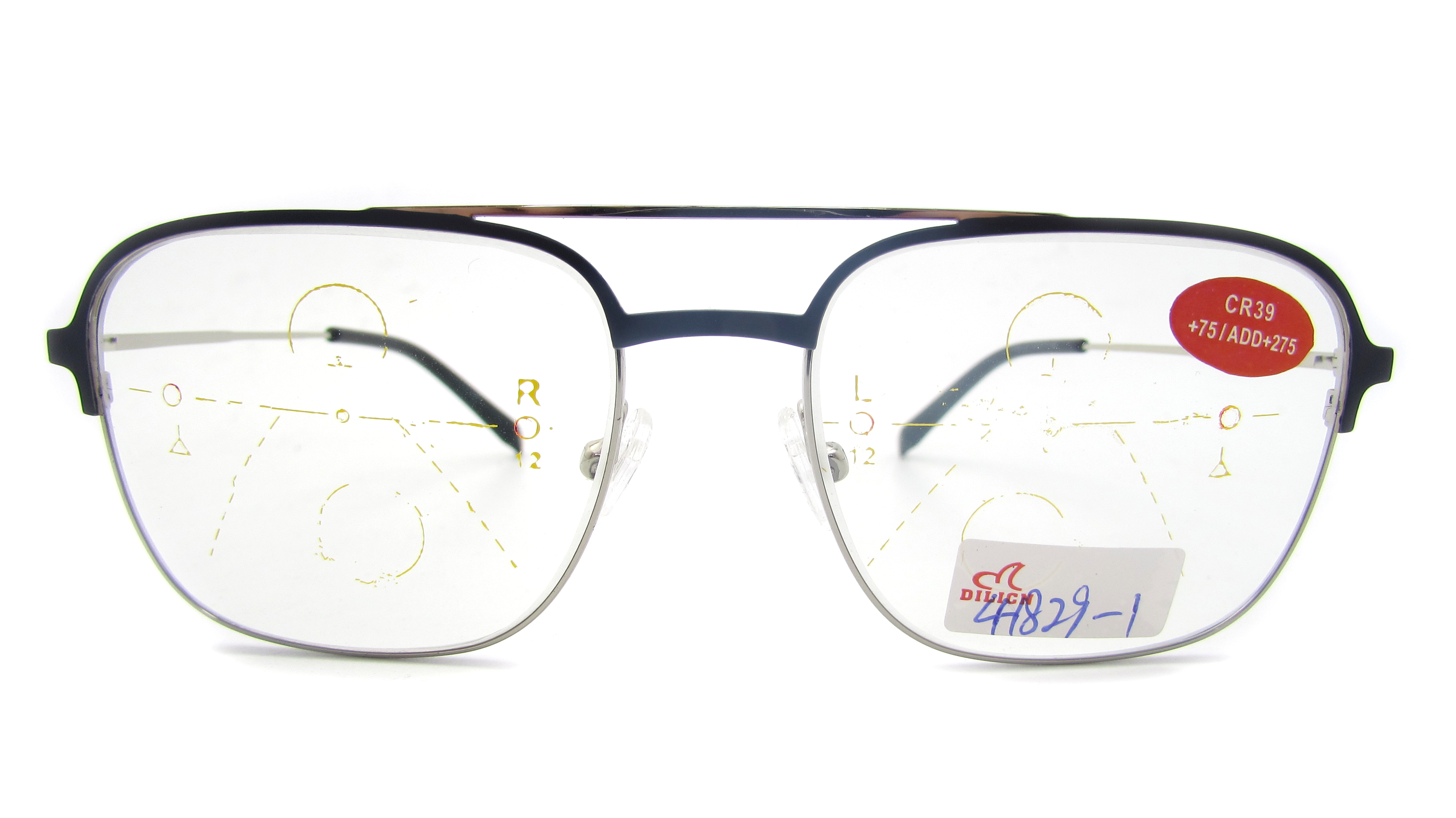 Metal reading glasses