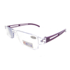 PC rimless reading glasses one piece readers rectangle ultra-transparent lens eyewear frame
