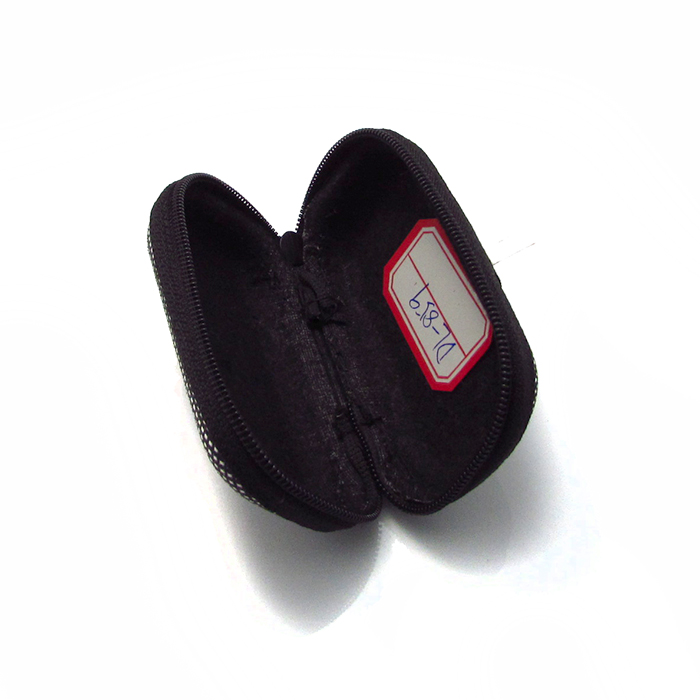 Mini Glasses Case Folding Eyeglass Pouch Creative Eyewear Protector Zipper Style