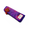 Chinese style glasses case for reading glass with national flowers made of cloth 