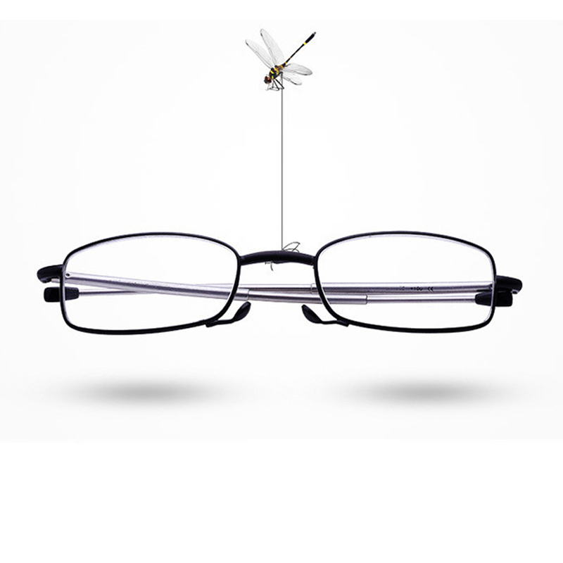 Stainless Reading Glasses Folding For Men For Women Portable