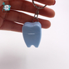 Cute 12 Yards Small Tooth Dental Floss with KeyChain