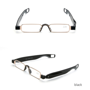 Upgraded 360 Degree Rotation Reading Glasses Ultraportability Mini Slim Folding Eyeglass Spectacles