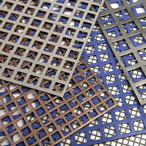 Square Hole Perforated Metal Sheet