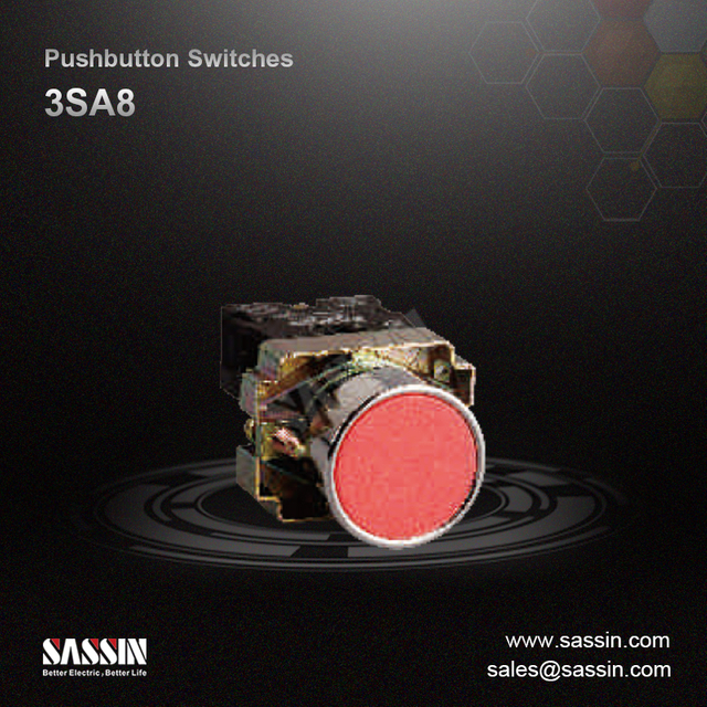 Pulsadores serie 3SA8