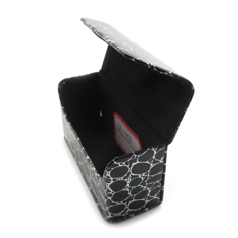 PU reading glasses case for folding glasses Fashion Women Men Portable Mini Glasses Box