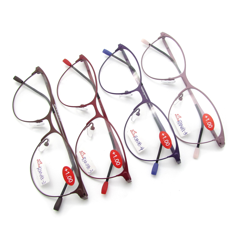 Metal reading glasses