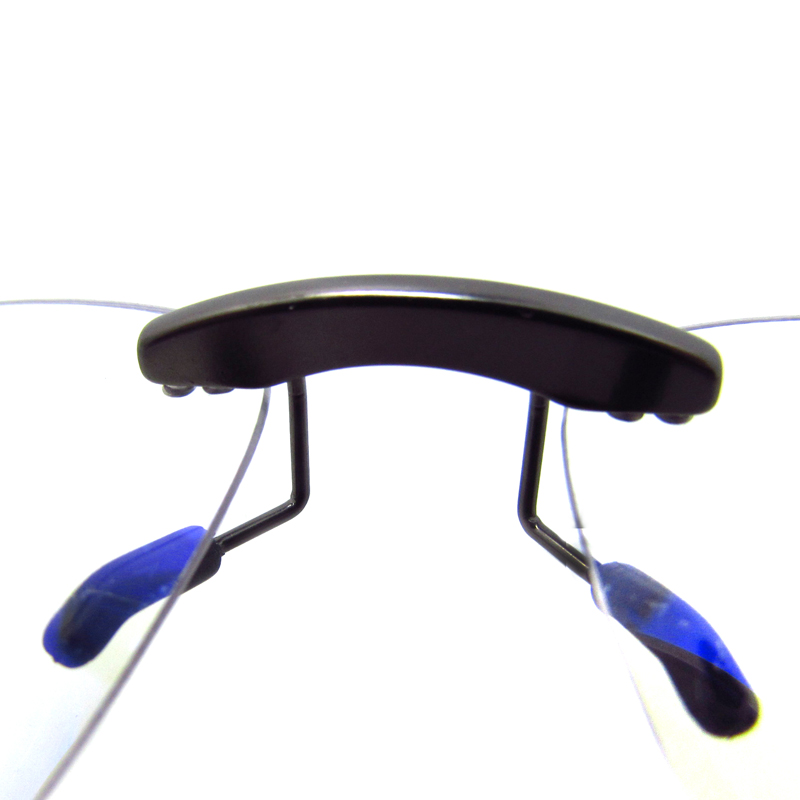 Aviator anti blue light blocking clip ons