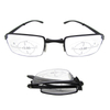 2020 new arrived foldable reading glasses with 360° ring focal eyewear for men