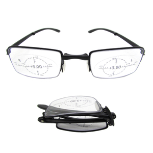 2020 new arrived foldable reading glasses with 360° ring focal eyewear for men