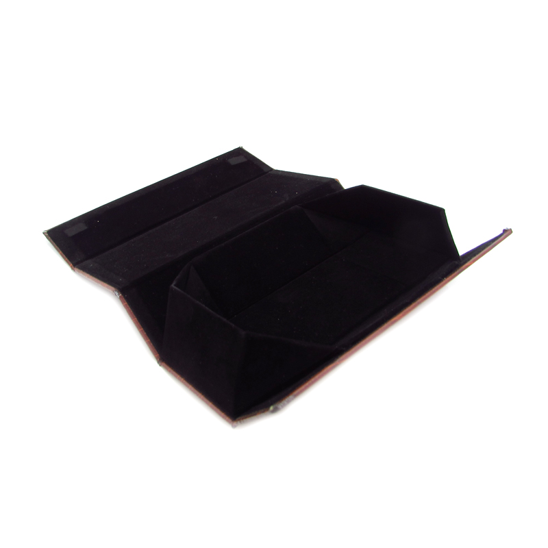 PU readers foldable box reading eyewear case packaging
