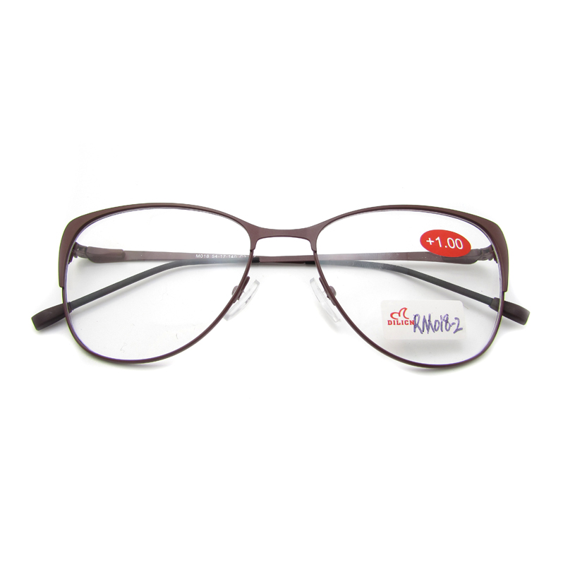 Metal reading glasses