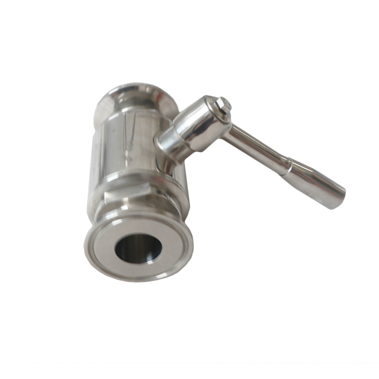 Sanitary Stainless Steel Direct 2 Way Ball Valve