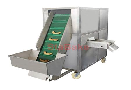 Banana peeling machine