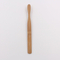 Прямая форма плоской ручкой бамбуковая зубная щетка