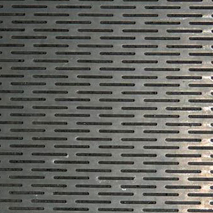 Slotted Hole Perforated Metal Sheet