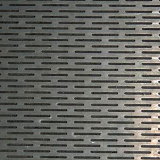 Slotted Hole Perforated Metal Sheet