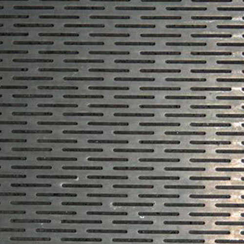 Slotted Hole Perforated Metal Sheet