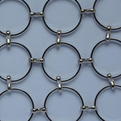 Decorative ring mesh